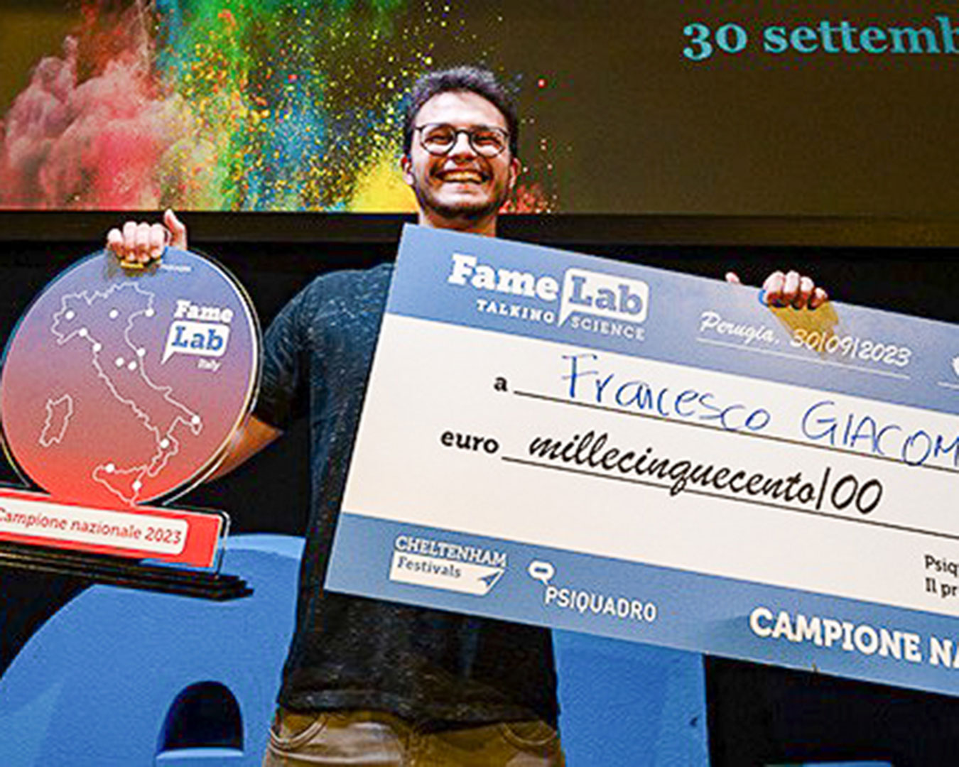 Vincitore del Famelab 2023