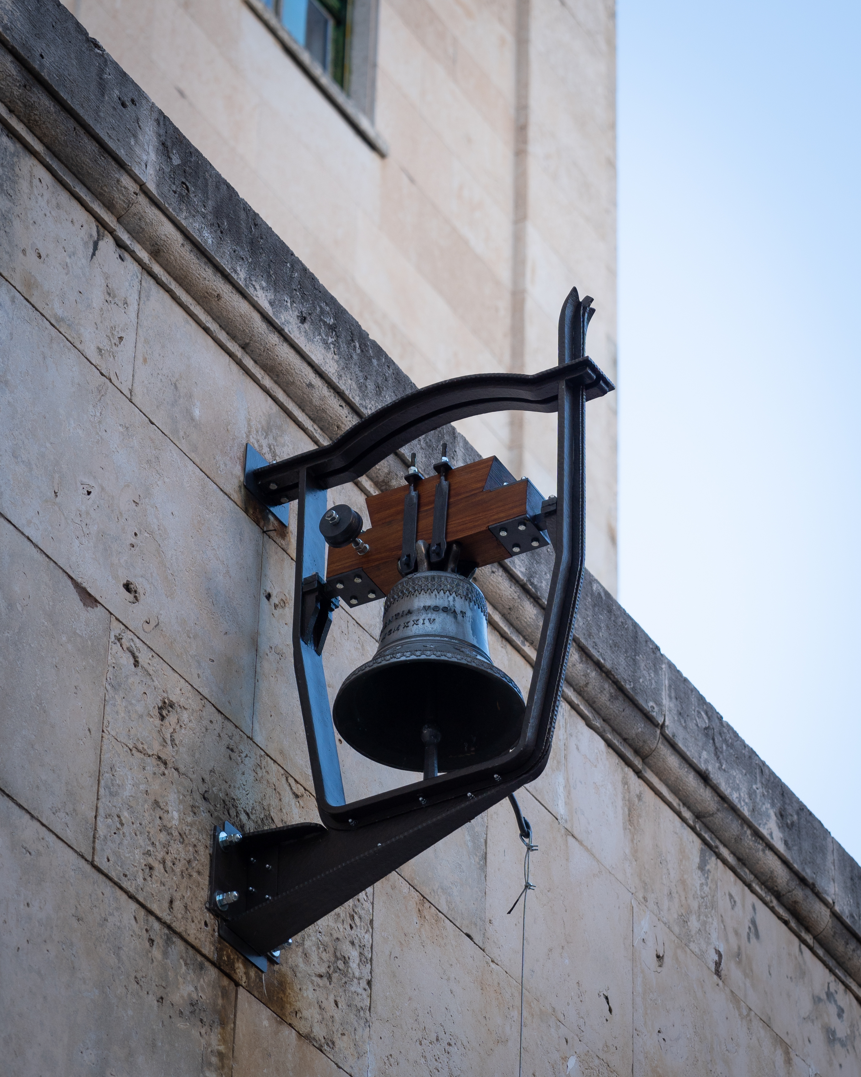 La campana delle Lauree appena restaurata