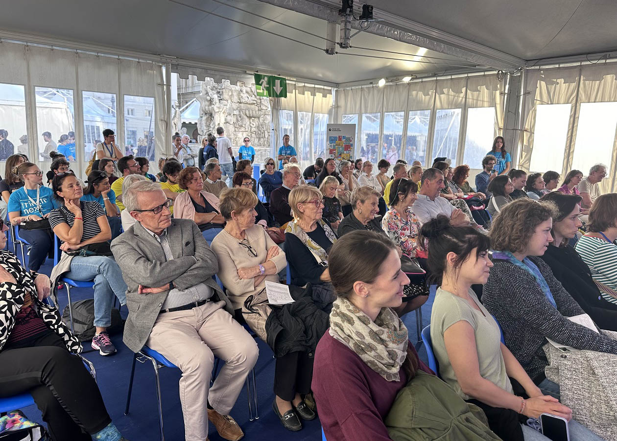 pubblico di una conferenza