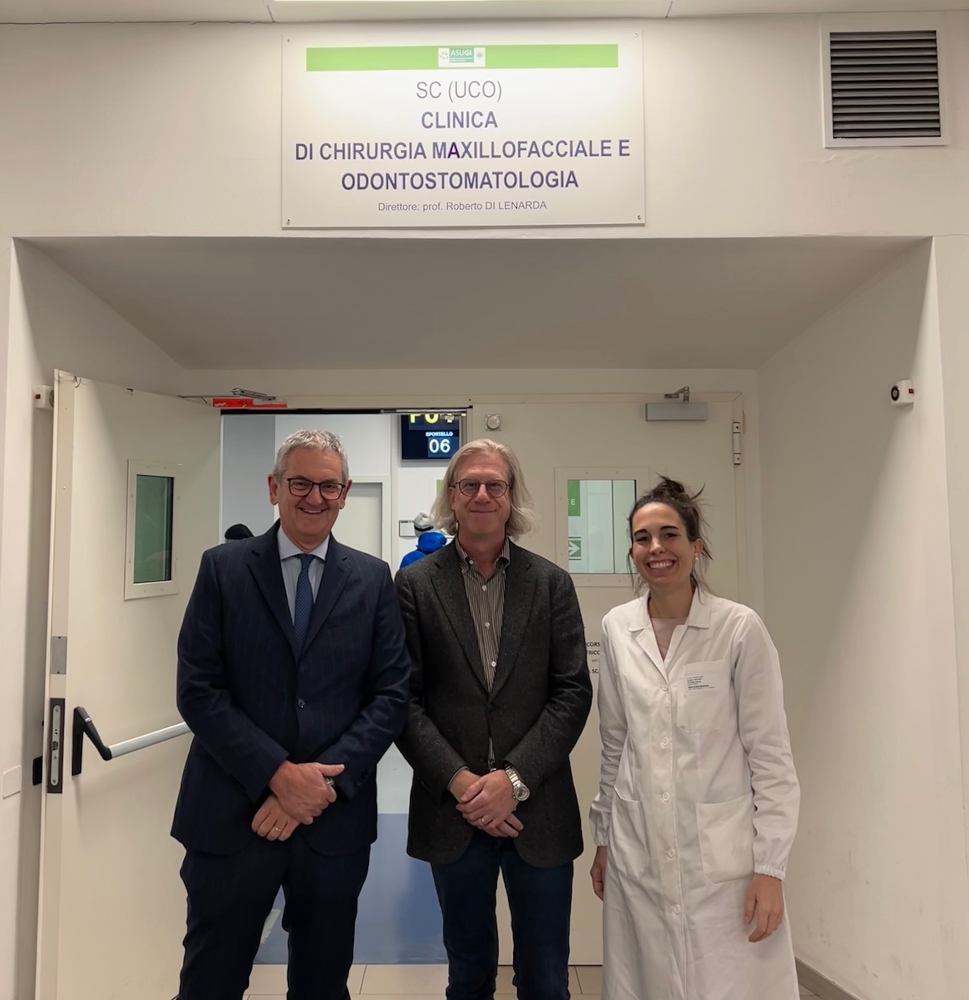 Roberto Di Lenarda, Nathaniel Simon Treister e Giulia Ottaviani