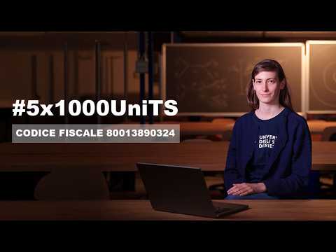 Preview image for the video "Dona il tuo 5x1000 all'Università degli studi di Trieste".