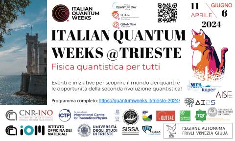 Quantum weeks Trieste 2024