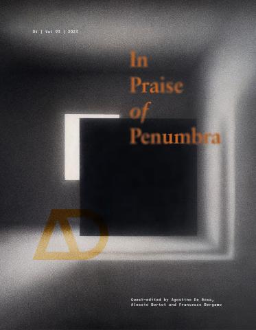 In praise of penumbra, copertina volume img