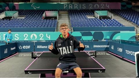 Matteo Parenzan a Parigi 2024