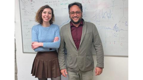 Alice Antonello e Giulio Caravagna