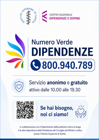 Numero Unico Dipendenze 800 940 789