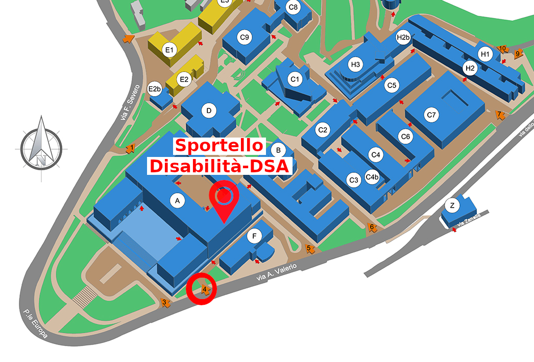 disability office map